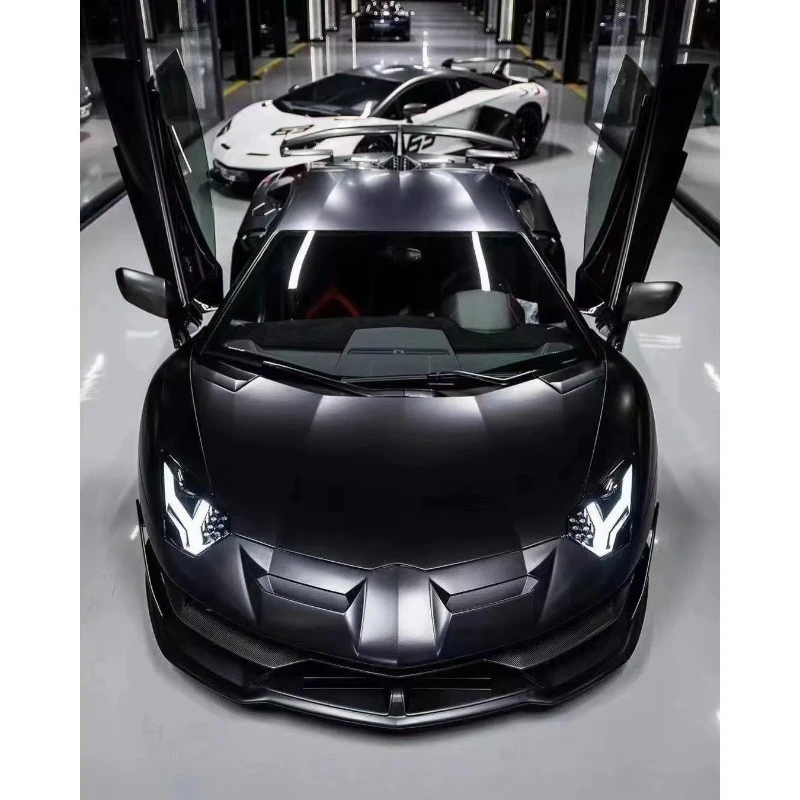 Runde for LP700 LP720 Upgrade LP750  Style Body Kit Front Bumper Rear Bumper Hood Side Skirt Spoiler