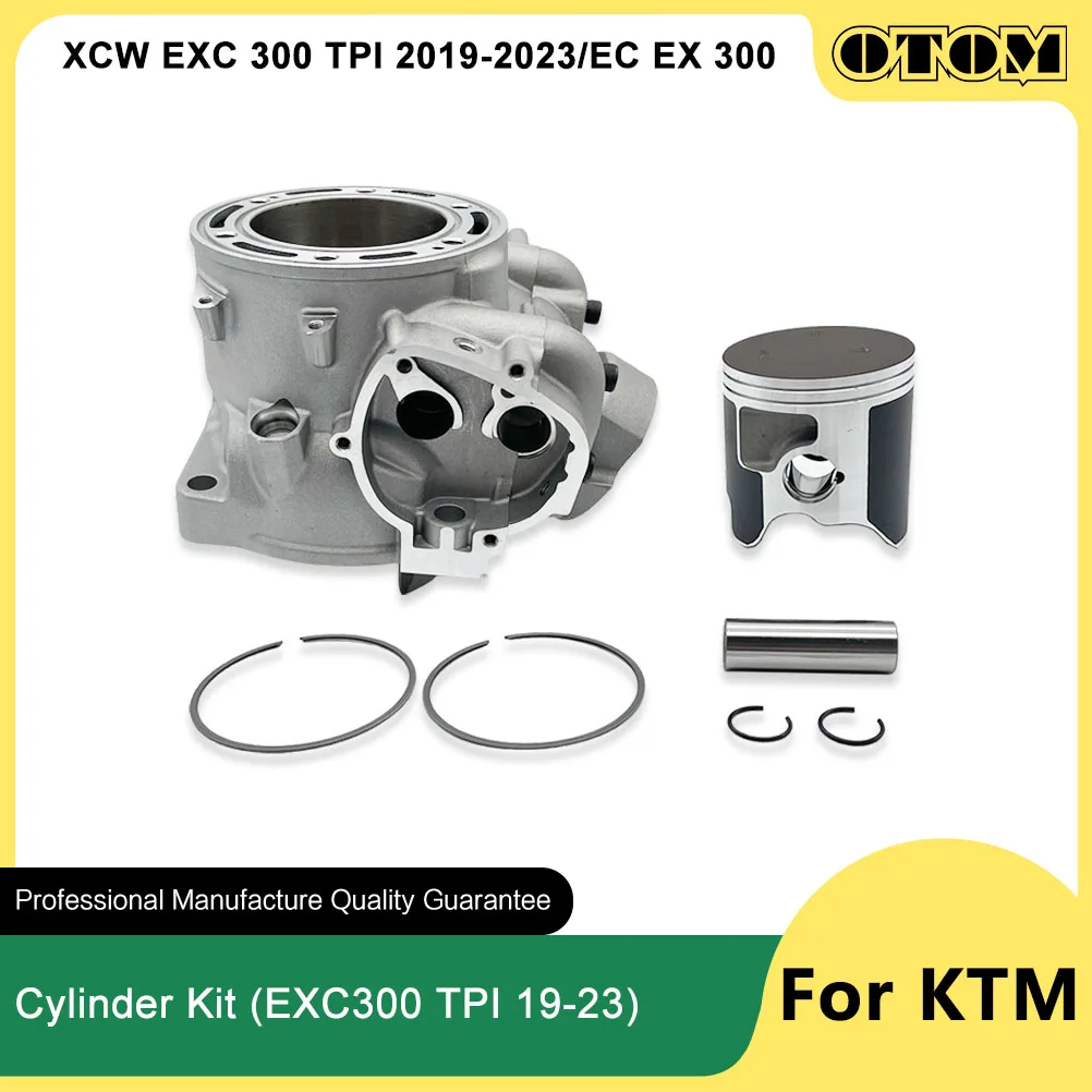 

Комплект цилиндров мотоцикла OTOM 2019-2023, блок воздушного цилиндра с поршневым кольцом для KTM XC XCW EXC 300 TPI HUSQVARNA TE300i TX300i EC