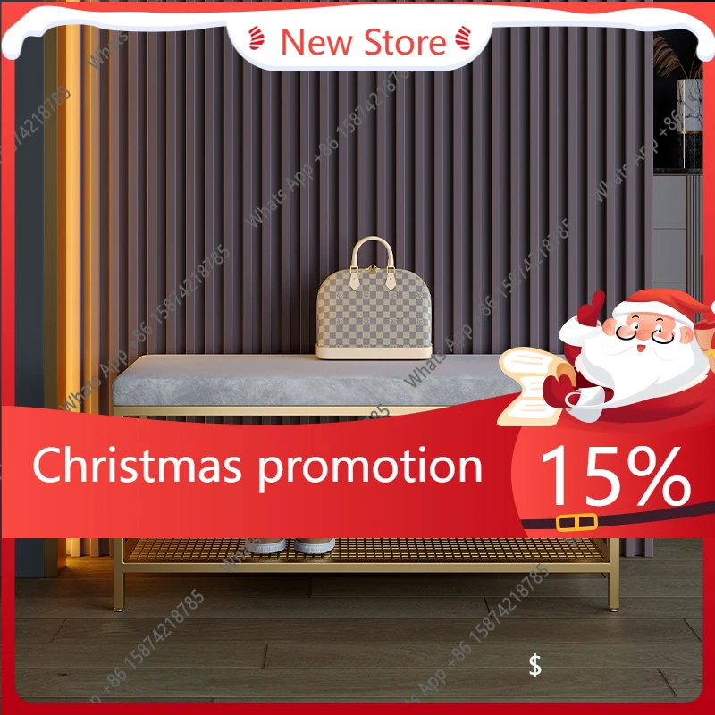 68A Metal Luxury Shoe Rack Nordic Clothing Desk Tower Hidden Shoe Rack Show Dining Seat Cupboard Bench Archivadores Home Furnitu