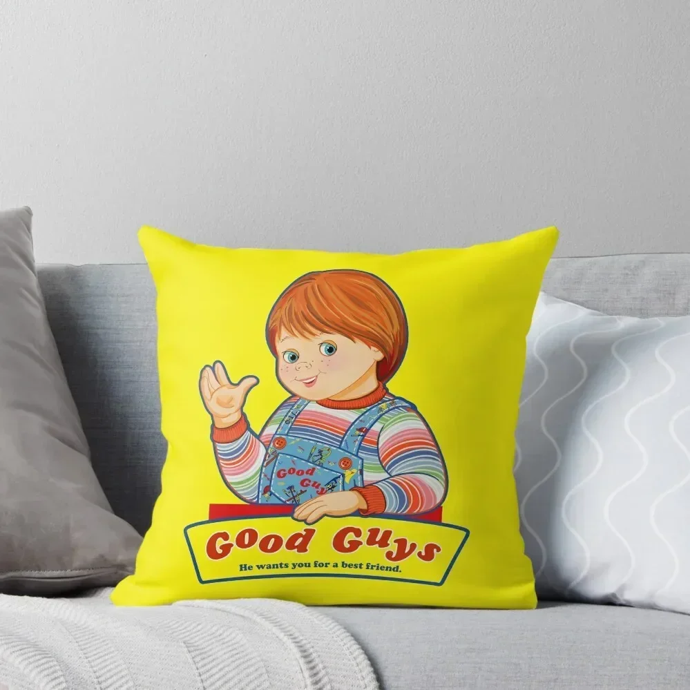 

Good Guys - Child's Play - Chucky Throw Pillow luxury covers Christmas Pillows Luxury Cushion Cover pillow