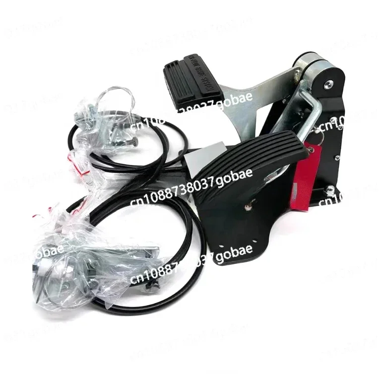 Passenger Side Dual Brake and Accelerator Controls for Driving School Instructors