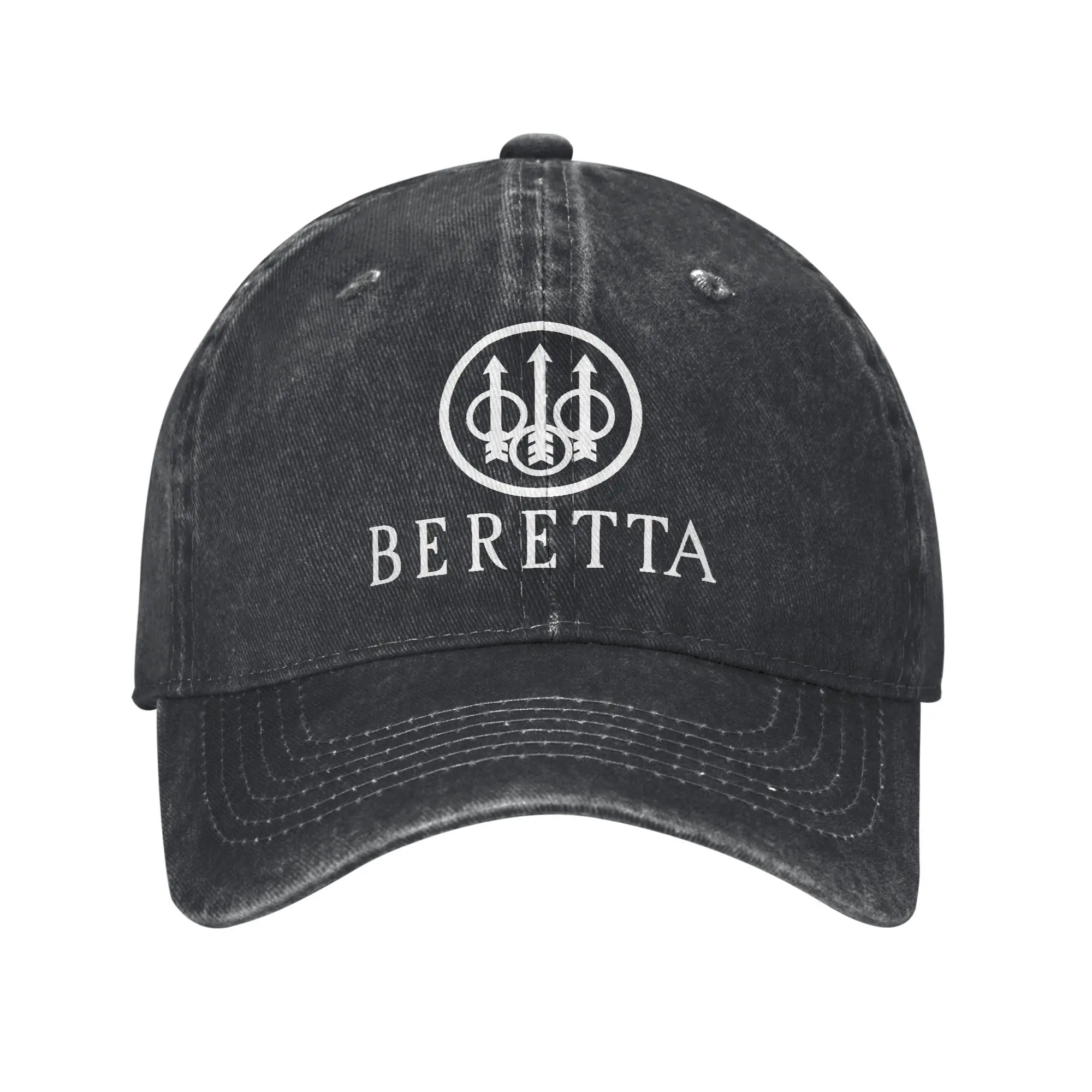 Custom Fashion B-Berettas Gun Baseball Cap for Women Men Breathable Pistol Dad Hat Sun Protection