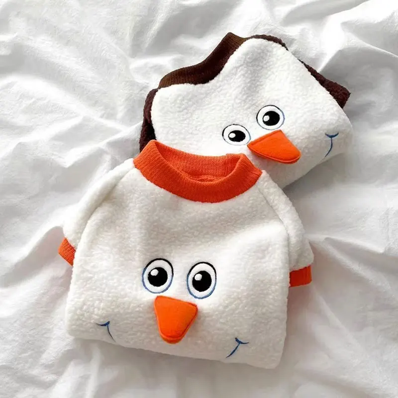 Autumn Winter Christmas Funny Transformation Snowman Little Dog Sweater Small Dog Teddy Halloween Pet Clothing Puppy Clothes