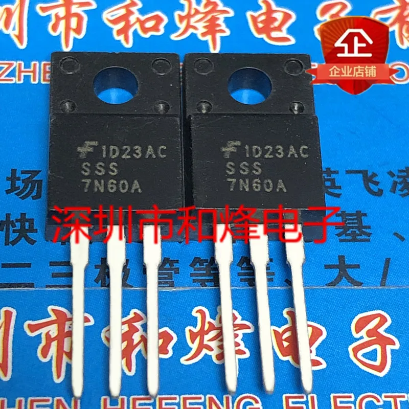 5PCS-10PCS SSS7N60A   TO-220F 600V 4A    New And Original On Stock