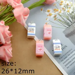Milk Earring Charms Bracelets Jewelry Making DIY Pendants Wholesale Bulk