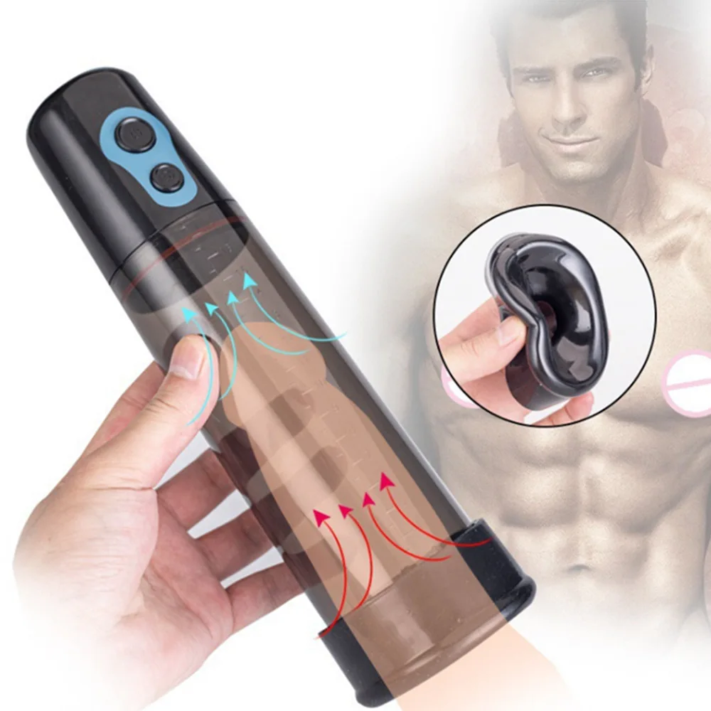 Pump Penis Enlargement Penile Vacuum Enhancer Ring Penis Pump Sex Toys For Men Male Masturbator Penis Extender 18+