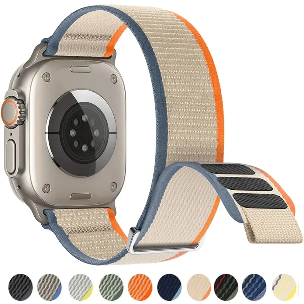 Trail Loop für Apple Uhren armbänder 44mm 40mm 45mm 41mm 42 44 45mm Sport armband Smart Ultra 2 49mm