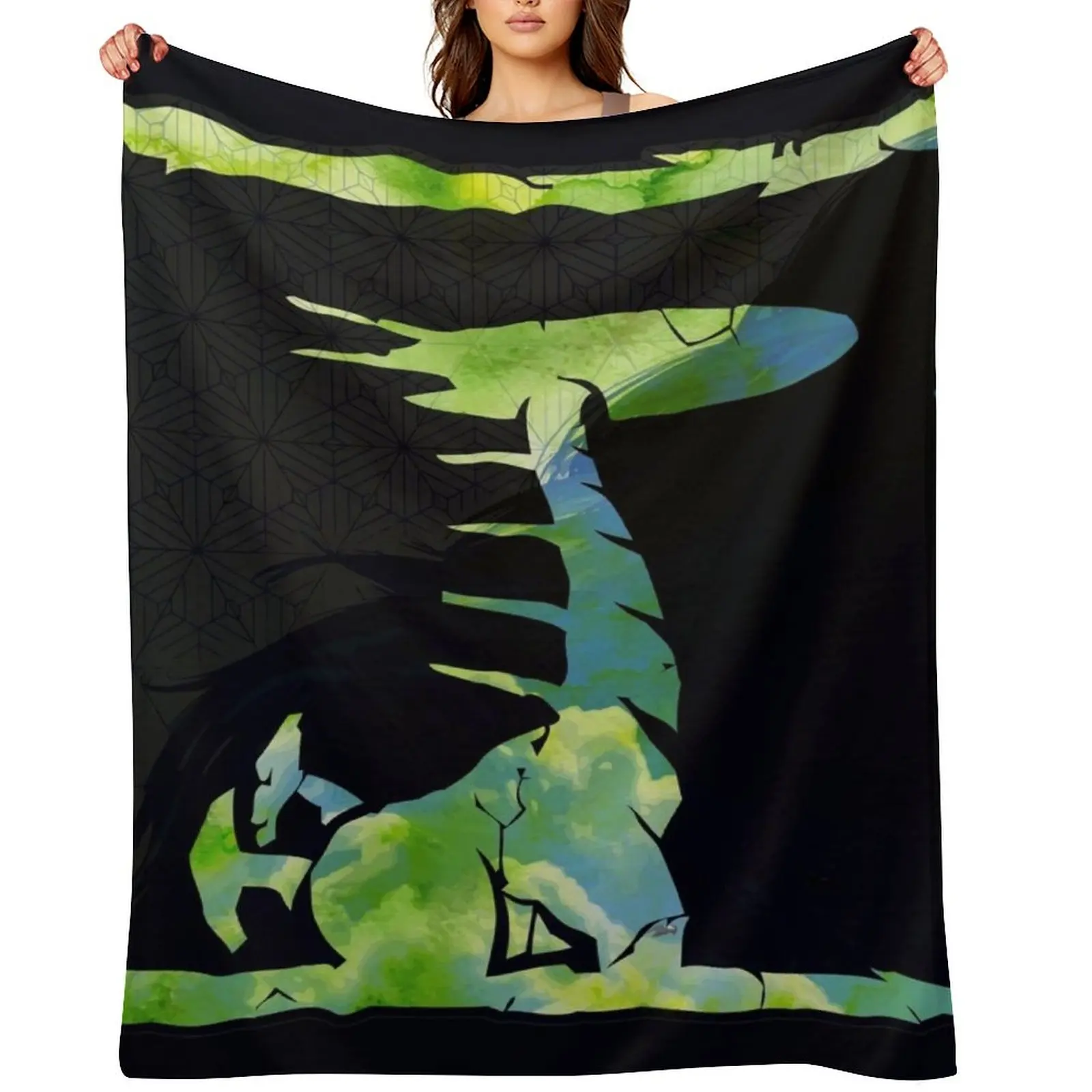 

Horizon Zero Dawn Tallneck Throw Blanket cosplay anime Shaggy Beach Luxury St Blankets
