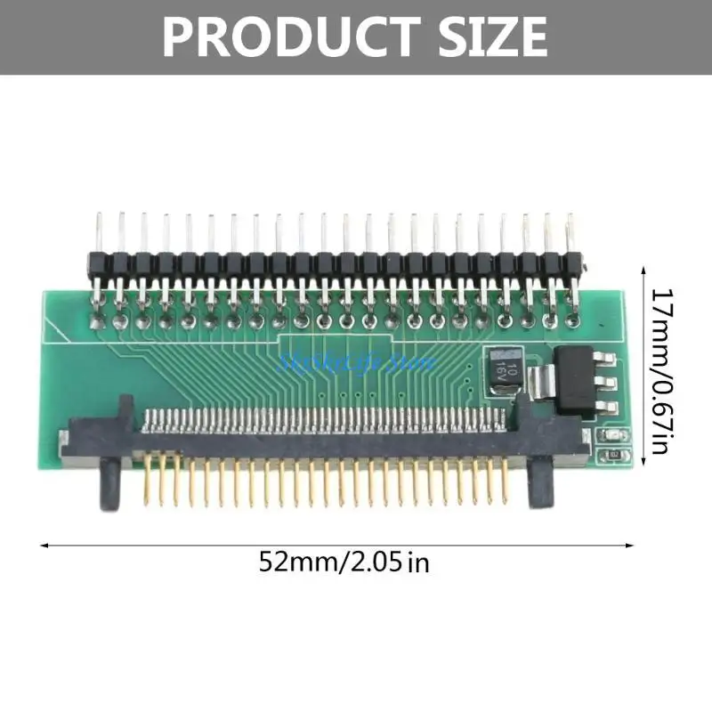 E65E Compact Flash 44PIN 2,5 "до 1,8" IDE 50 CIN -конвертер Адаптер Адаптер жесткий диск адаптатор карт карты