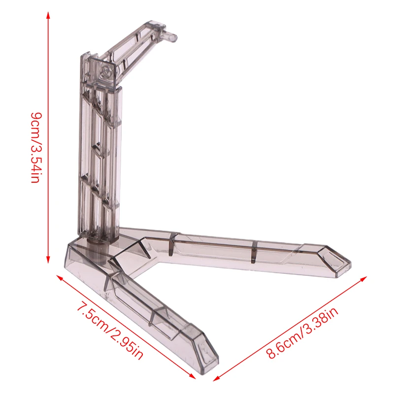 Soporte de exhibición para MODELO DE figura de acción, Base de plástico para 1/144 HG/RG, 2 piezas