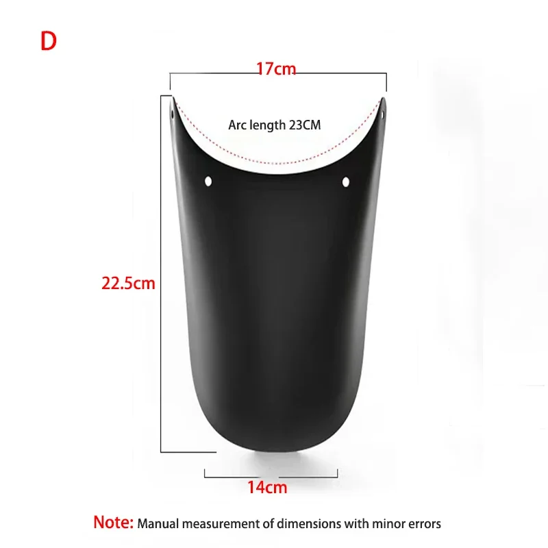 Motorcycle Front And Rear Fenders And Splash Guard Extenders Universal Motorcycle Lengthen Front Fender For BMW Honda Suzuki etc