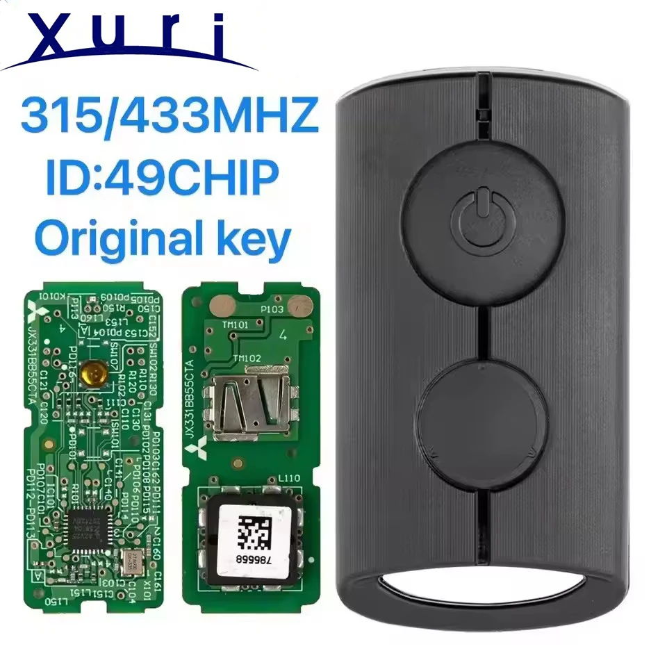 

Xuri 10 pcs 315/433MHZ ID:49CHIP for Yamaha XMAX300 NVX155 series original smart key