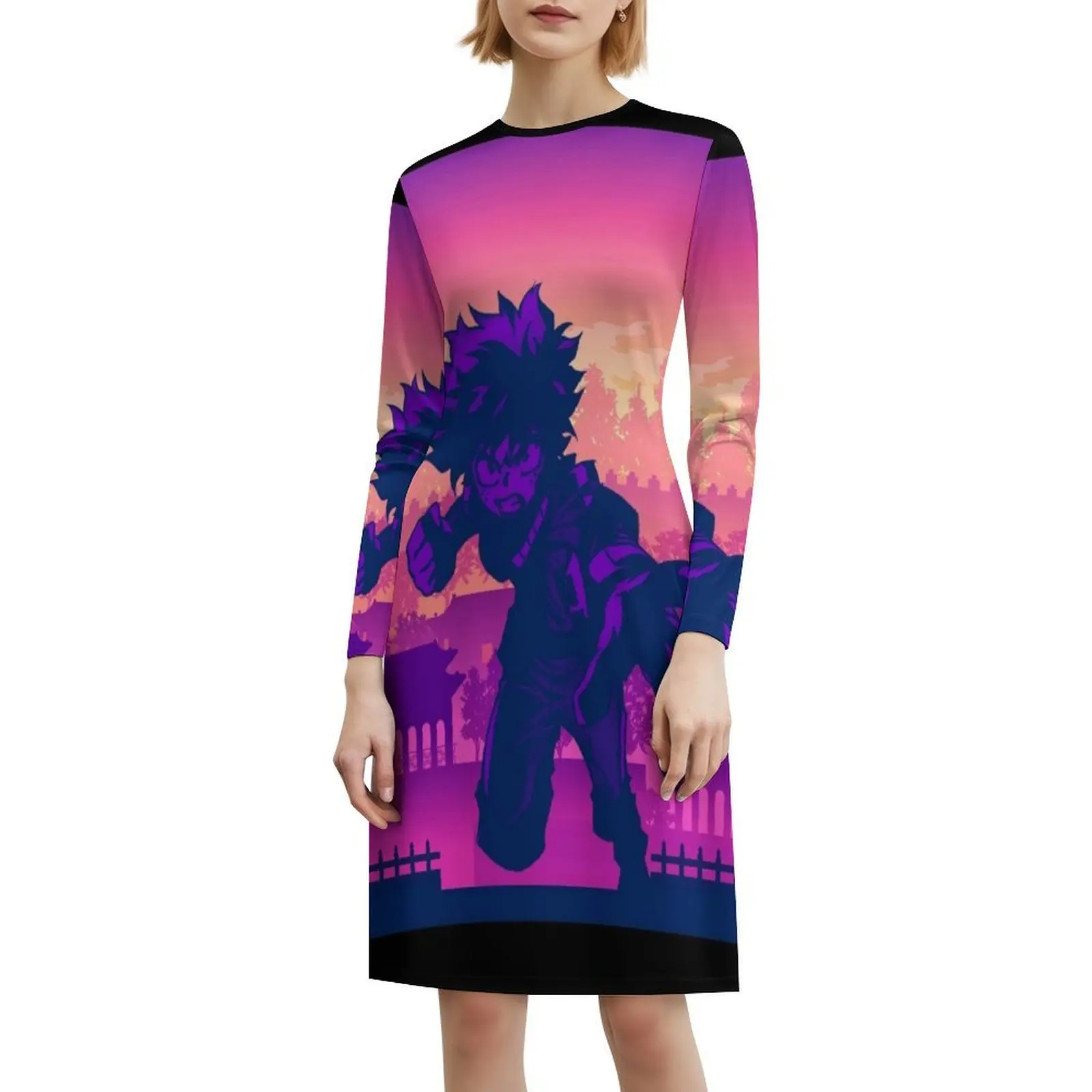 فستان باكوغو بوهو أنيق أنيق لحفلات الزفاف على الشاطئ فستان Deku Deku Boku No Hero Deku Anime Deku ملابس نسائية #6