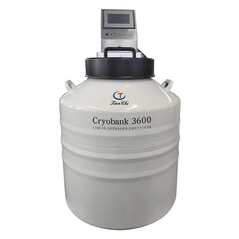 CRYOBIN 2400 Hospital Sperm  Equipment with Nitrogen Level Monitoring System for Small Sperm