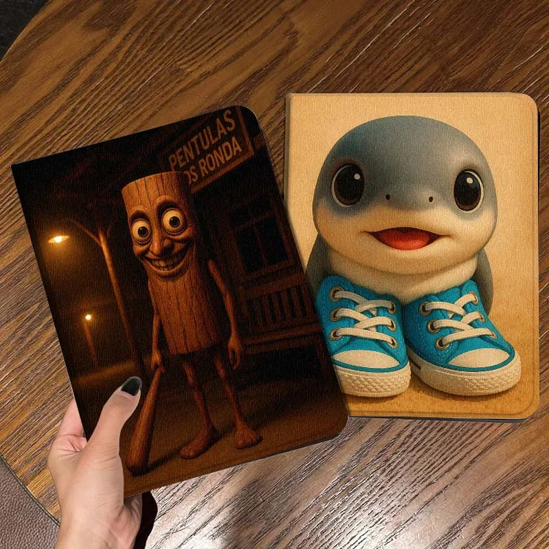 

‌Tralalero Tralala Cappuccina Tablet Case For Samsung Galaxy Tab S7 S8 S9 S10 FE Lite Gift