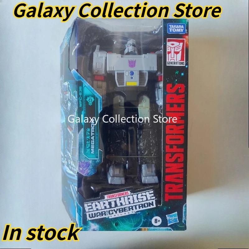 

In Stock Transformation Toy War for Cybertron Earthrise WFC-E38 Megatron Voyager-class Anime Figure Model Collection Toy