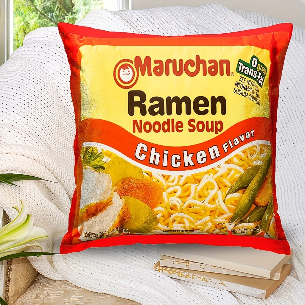 Cojín de Fideos Ramen con Sabo - Vape Decoration reseña y precio