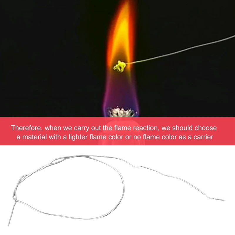 Hot Platinum Wire Flame Color Reaction Electrolytic Platinum Electrode Electrophoresis Tank Chemical Detection Of Platinum