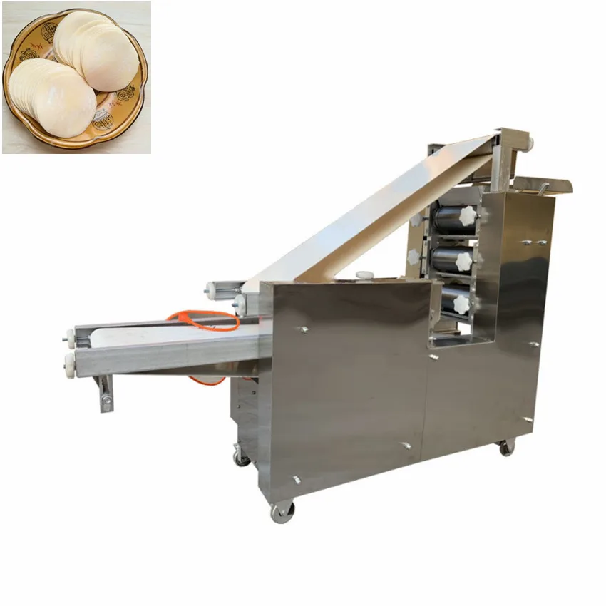 Factory Sale Grain Product Making Machine Pizza Bread Making Machine/ Big Dumpling Samosa Roti Wrapper Making Machine