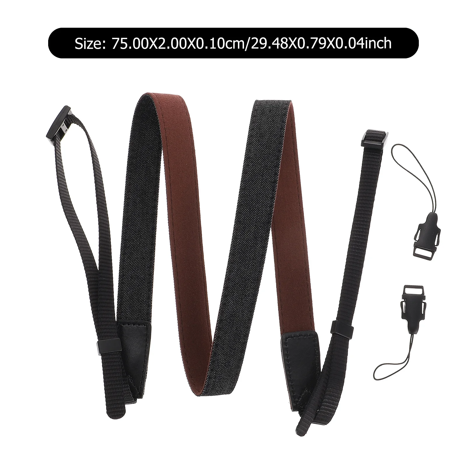 مجموعة واحدة من حزام الكاميرا خفيف الوزن ومضاد للفقدان وتصميم أمان سريع التحرير للسفر وتسلق الجبال وركوب الدراجات ملحقات التصوير الفوتوغرافي #2