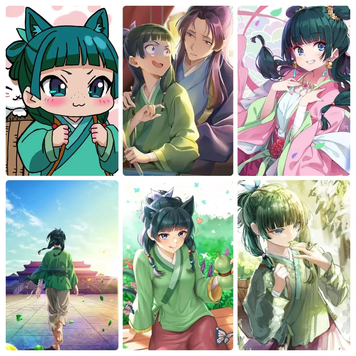 Anime The Apothecary Diaries Characters Jigsaw Puzzles 500/1000/1200/2000PCS Wall Decor for Living Room Perfect Gift No Frame