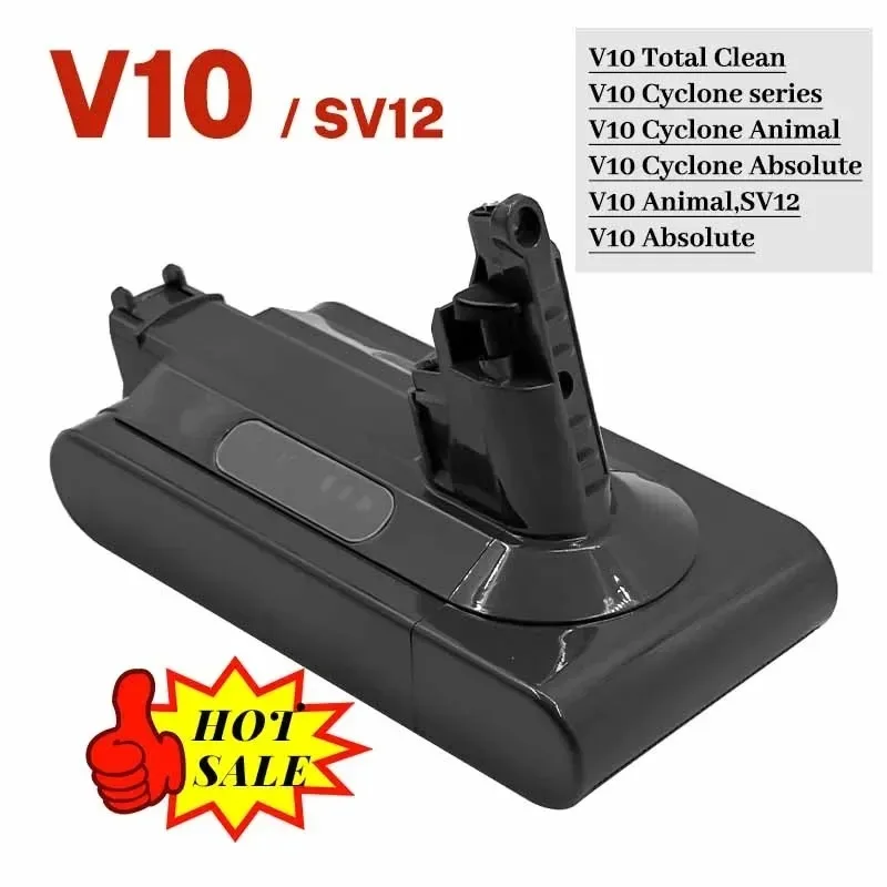 

For Dyson V10 12800mAh 25.2V Battery for Dyson SV12 Battery Absolute Animal Li-ion Vacuum Cleaner Rechargeable BATTERY SV12
