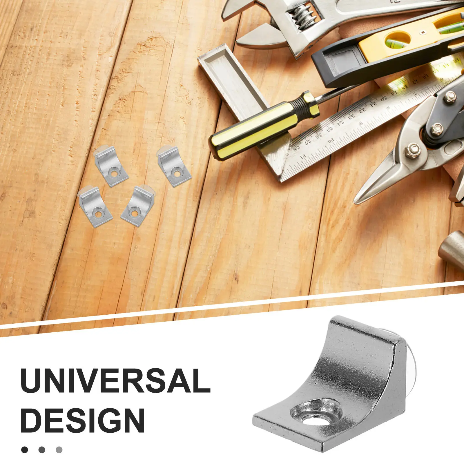 20Pcs Glass Shelf Bracket Pegs Cabinet Support Brackets Zinc Alloy Anti-Slip Furniture Shelf Support Pins Kitchen Wardrobe