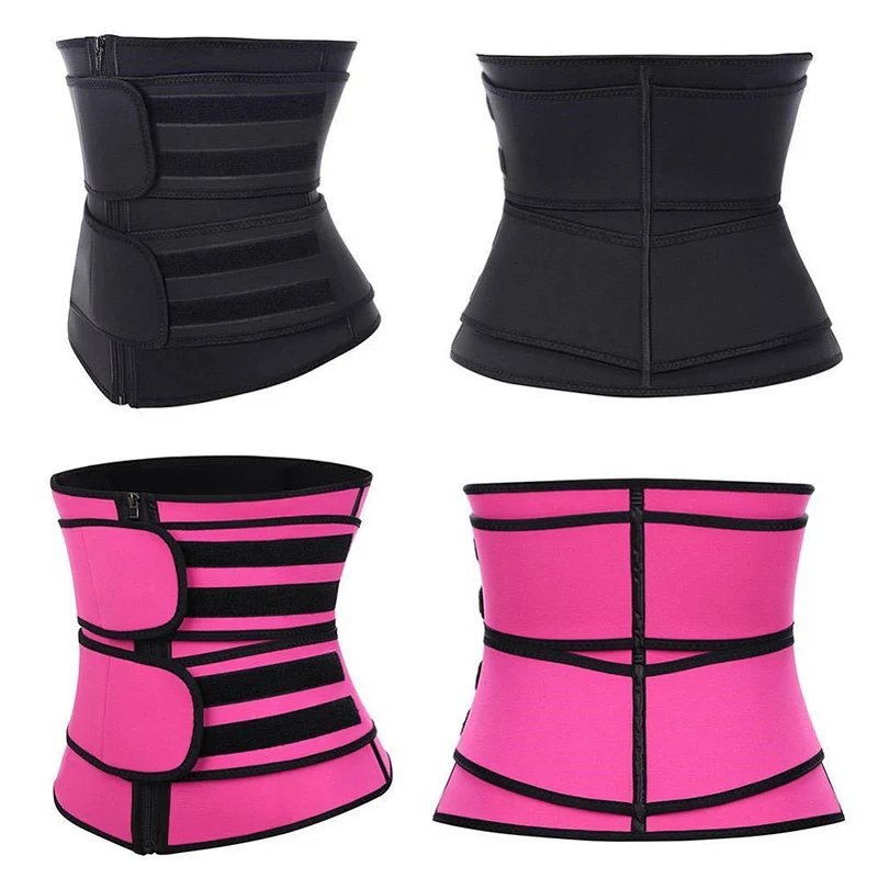 Sauna Taille Trimmer Riem Voor Vrouwen Zweet Gewichtsverlies Taille Trainer Workout Afslanken Shaper Taille Corset Faja Reductora