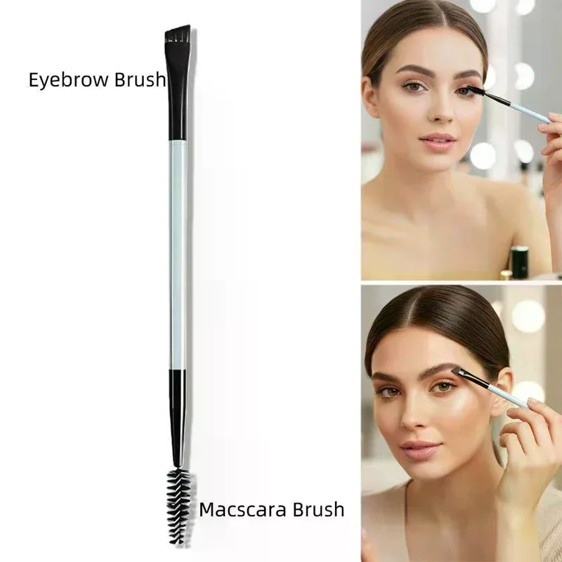 1/3/6/10 قطعة فرشاة وجه كريم أساس مزدوجة الأطراف احترافية لمزج ظلال العيون وخافي عيوب مستحضرات التجميل وأدوات مكياج أحمر الخدود #4