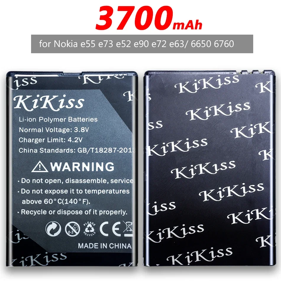 3700mAh BP-4L Battery For Nokia E61i E63 E90 E95 E71 6650F N97 N810 E72 E52 BP4L Phone Batteria +Tracking Number