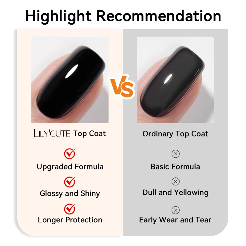 LILYCUTE 8 مللي معطف فوقي وقاعدة هلام طلاء الأظافر وظيفة الأشعة فوق البنفسجية هلام قاعدة معطف فوقي هلام شبه دائم نقع قبالة UV LED جيل للأظافر الورنيش #5
