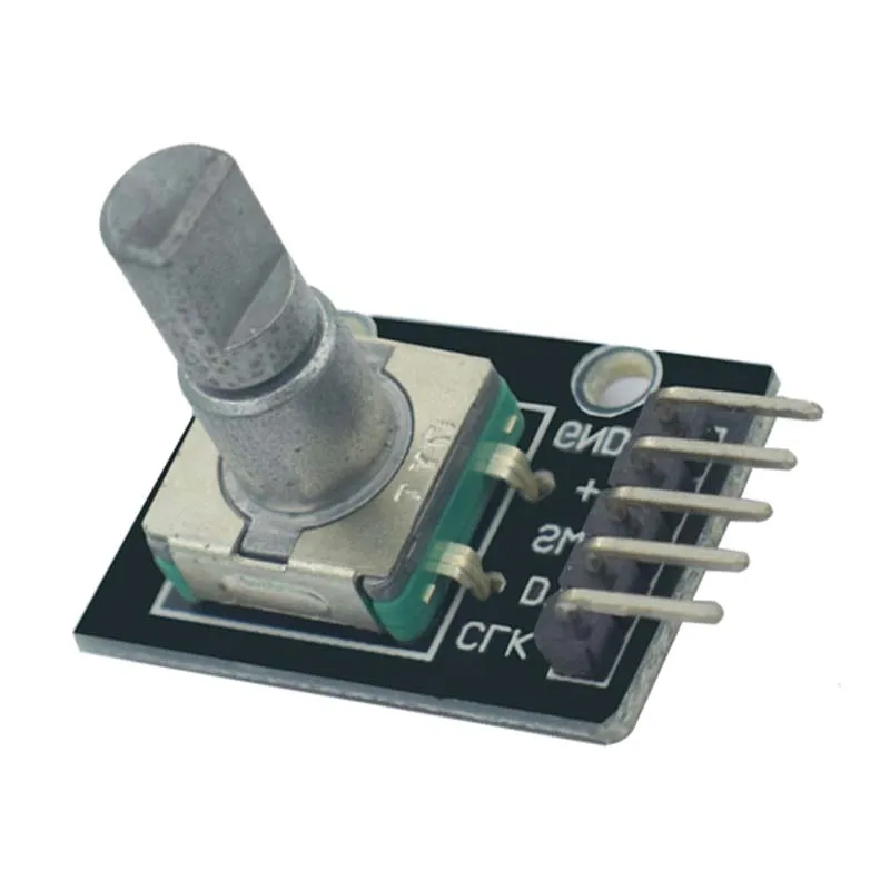5 pz KY-040 HW-040 360 Gradi Rotary Encoder Modulo Interruttore Sensore di Mattoni Interruttore di Sviluppo Potenziometro manopola Kit per Arduino