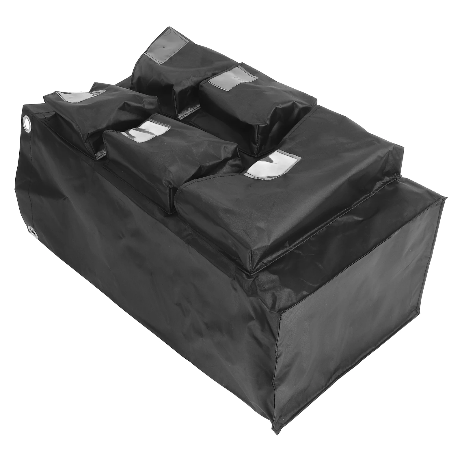 

Clean Car Large Oxford Cloth Waterproof Housekeeping Storage Janitorial Organizer Rolling Cleaning Bag Cart Bags