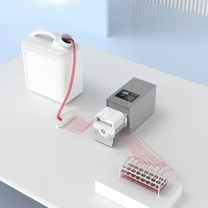 BT-S speed control laboratory peristaltic pump large flow step drive high precision metering industrial constant flow pump