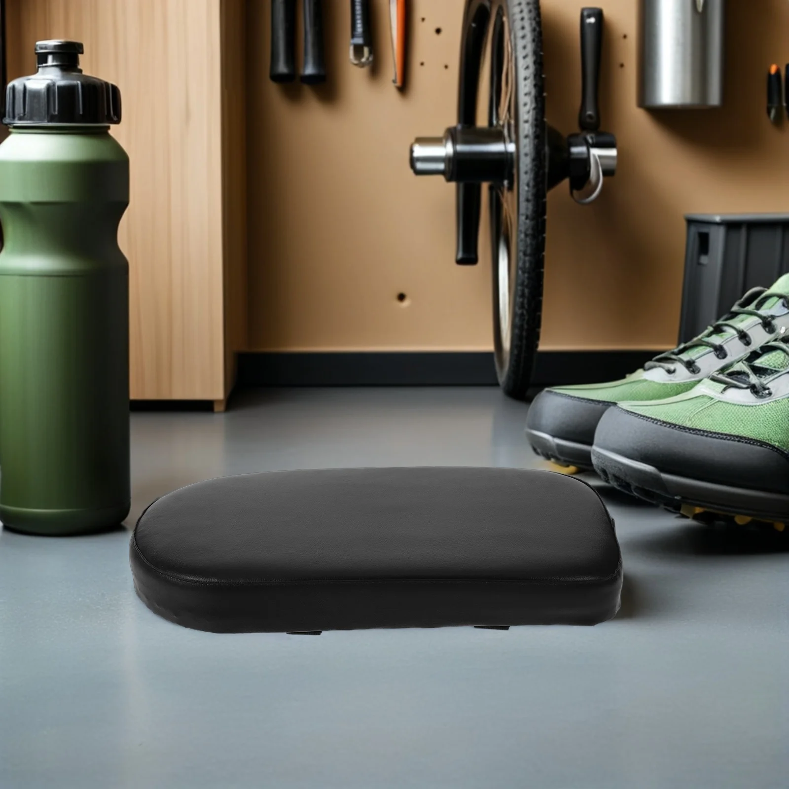 

1 Set Bicycle Rear Seat Cushion Footrest Pedal For Bike Saddle Long Ride Support Thickened Waterproof Rear Mounted