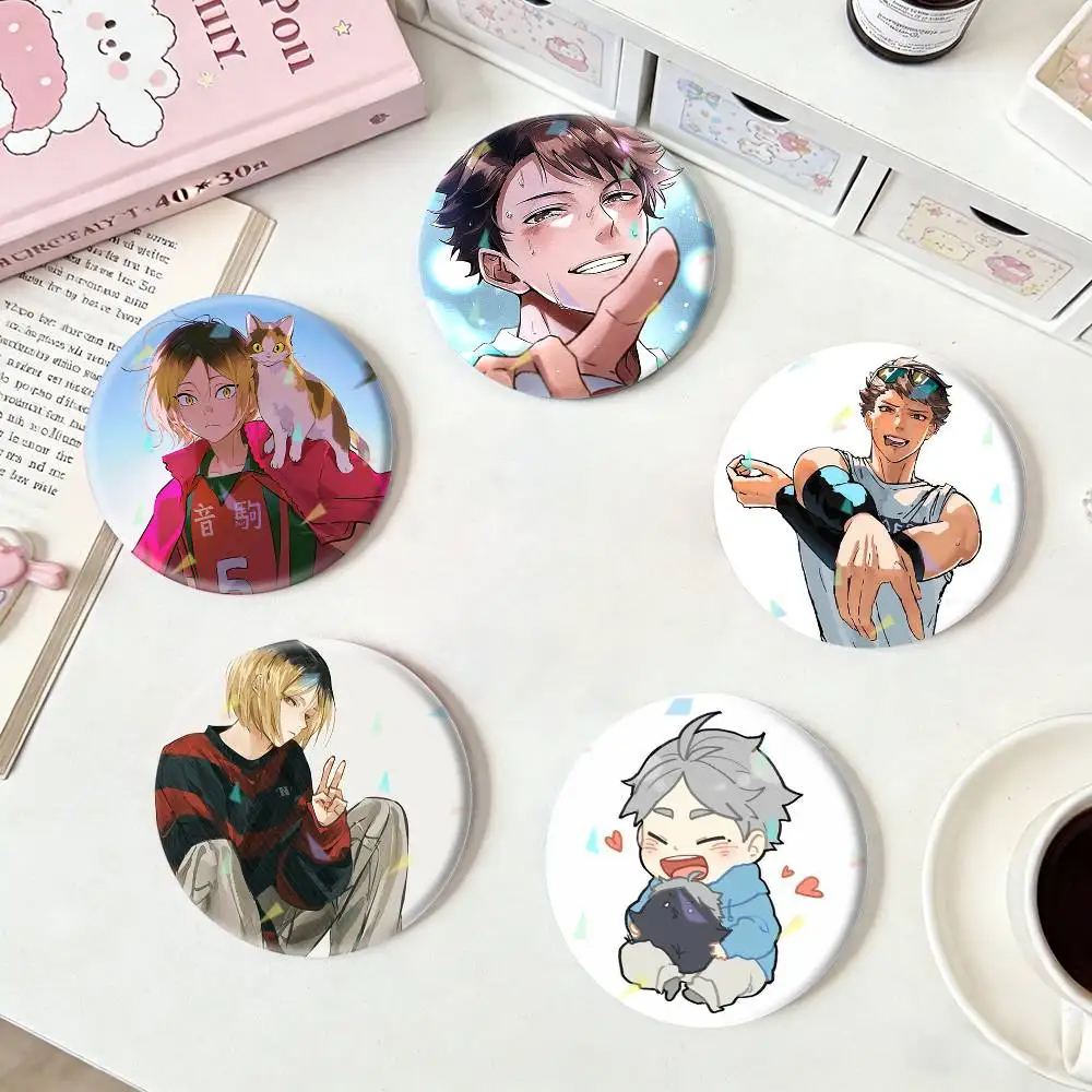 

H-Haikyuu-u Badges Niche Design Brooch for Backpack Lapel Pins Creative Accessories