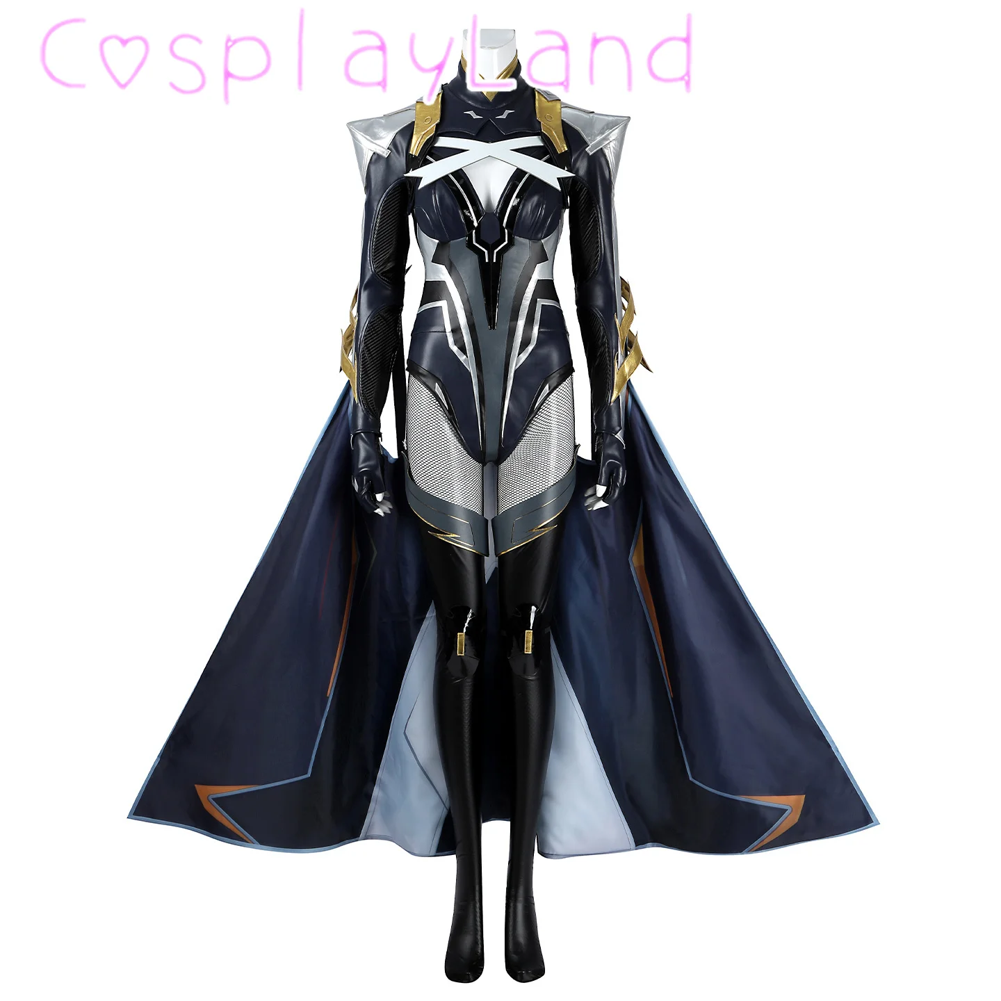 Game Rivals Halloween Women Storm Cosplay Costume Leather Coat Bodysuit Accessories Full Set Christmas Party Costume Custom Made - Image 5
