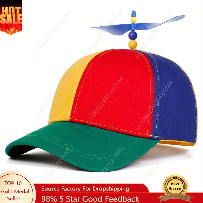 

Unisex Propeller Baseball Cap Outdoor Adjustable Sunscreen Leisure Hat Travel Tourism Beach Vacation TikTokShopBlackFriday