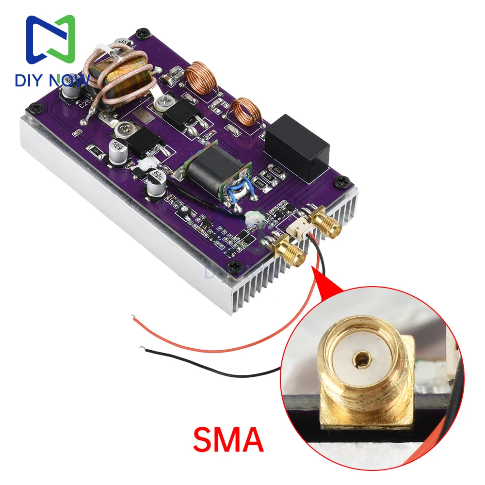 20W Portable Shortwave Power Amplifier Module Transceiver With Low-Pass Filter Supporting 2Mhz-30Mhz Frequency Range