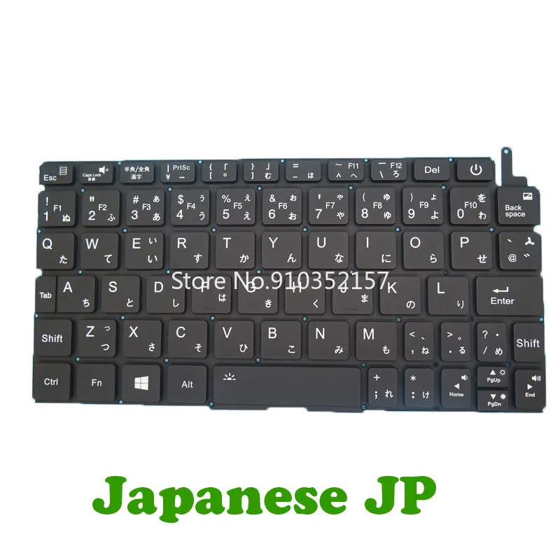 Imagem -02 - Teclado para Notebook Magic-ben Mag1 Preto 8.9 Inglês Eua Japonês jp Novo