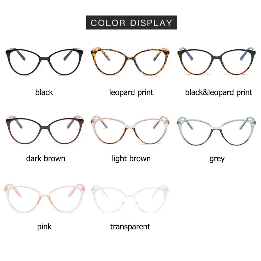 Hot Sale Anti-UV Blue Rays Eyeglasses Women Fashion Ultra-light Frame Glasses Computer Goggles Protection Eyewear Vision Care