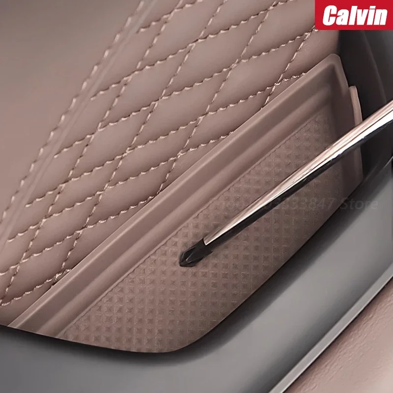 

For BYD Han DM-i/EV Door Inner Handle Storage Silicone Pad Armrest Tray Protective Pad Door Storage Box Car Interior Accessories