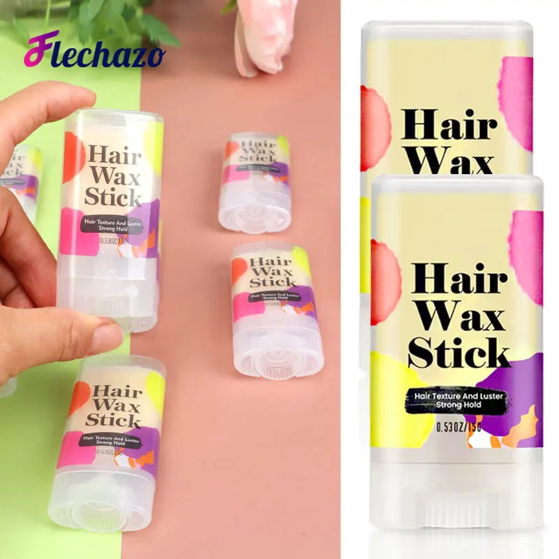 Useful Wax Stick For Hair Wigs 30Pcs Hair Pomade Stick Long-Lasting Styling Hair Wax Stick Tame Fly Aways Frizz Hair Easy To Use