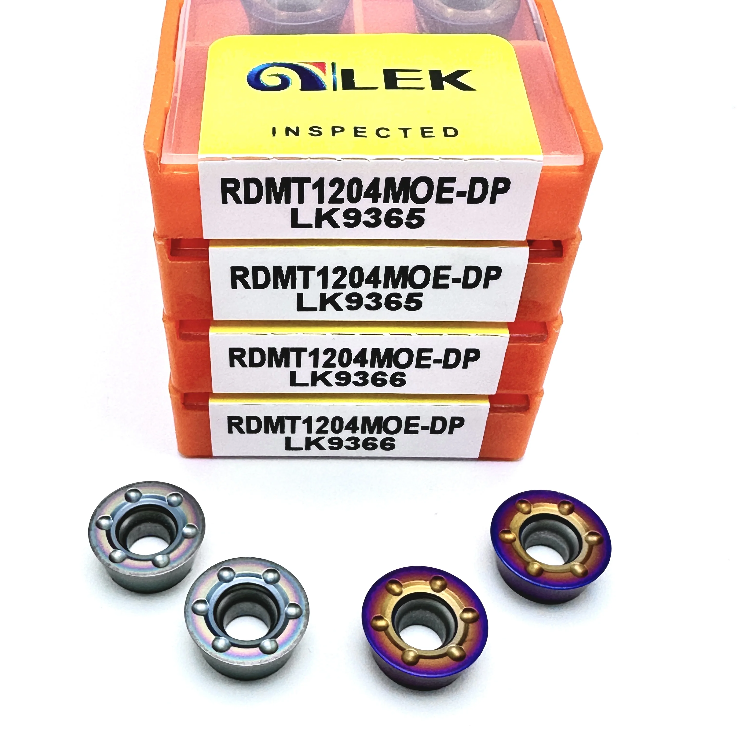 RPMT08T2 RPMT10T3 RPMT1204 Nano Blue Coating High Quality Carbide Inserts Milling Turning Tool CNC lathe Cutting tools