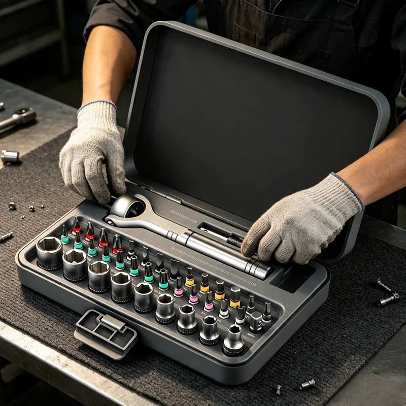 nouvel-ensemble-de-tournevis-a-cliquet-magnetique-2026-semi-automatique-multi-usages-avec-boite-a-douilles-pour-reparation-de-velos-bricolage-automobile-et-usage-domestique