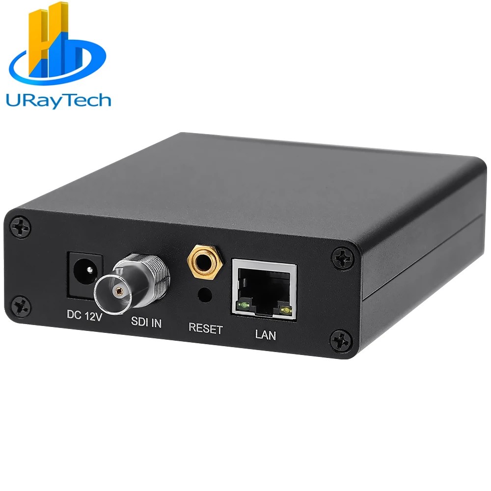 H.265 hevc h.264 mpeg4 sdi to ip stream video encoder support ndi srt rtmp for live streaming