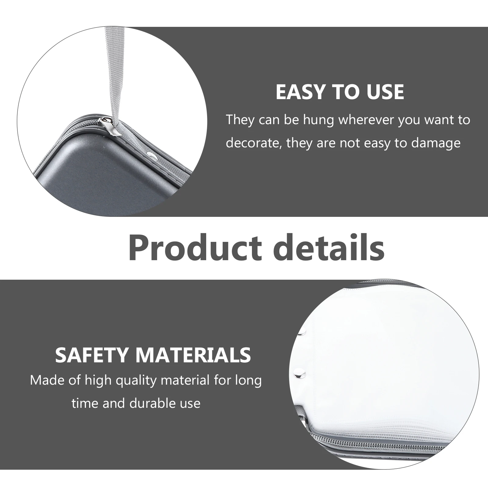 

CD Case Organize Holder Pouch Record Storage Cute Compact Disc Cases Video Travel