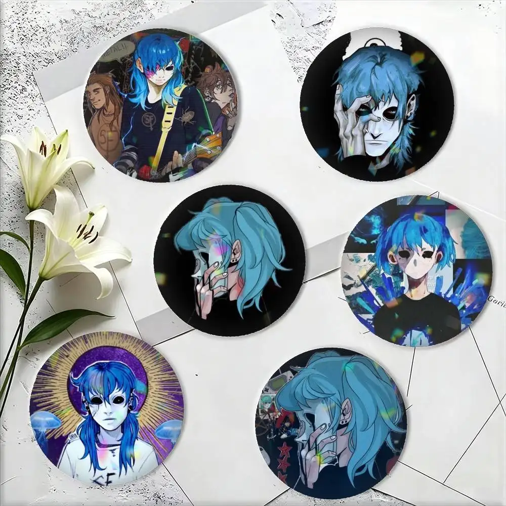Sally Face Sal Fisher Gothic Horror 25 32 44 58 75mm Badges Personalized Round Brooches Pins Accessory Gift