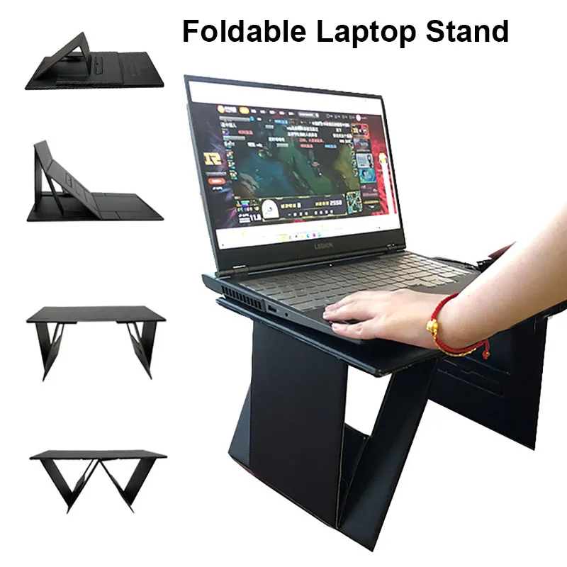 Portable Foldable Table Car Stand Laptop Tablet Stand Bedside Desk Computer Desk