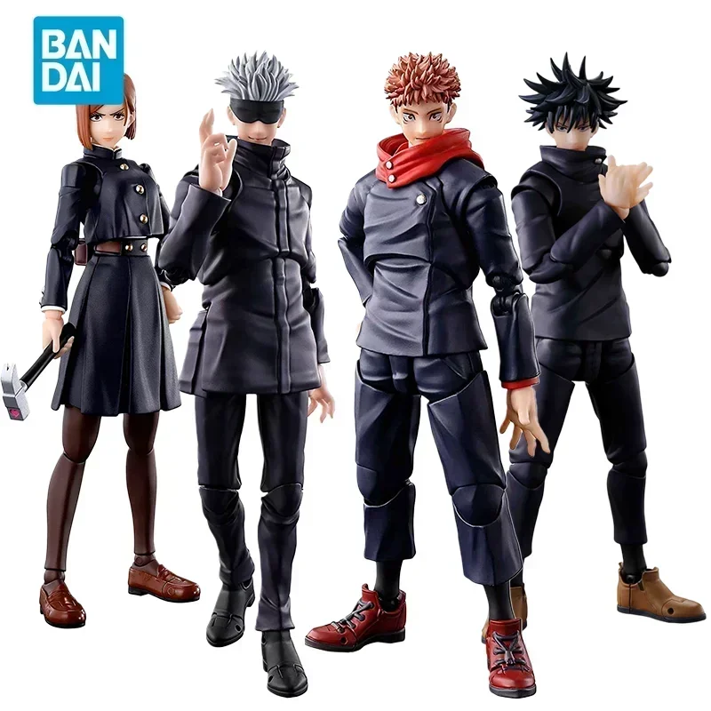 In Stock Bandai Original S.H.Figuarts Jujutsu Kaisen Gojo Satoru Itadori Yuji Anime Action Figure PVC Model Toy Collectible Gift